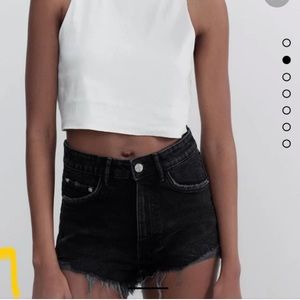 Zara High rise shorts